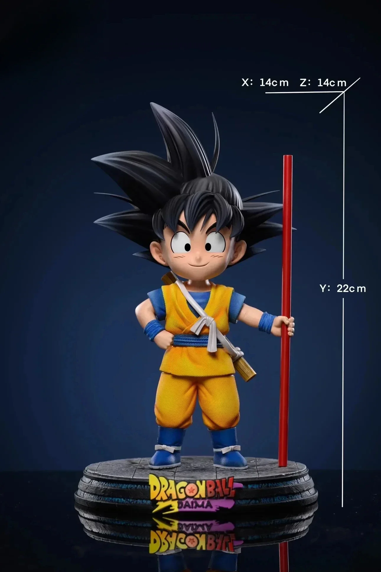 18cm Dragon Ball Anime Figure Daima Goku Action Figure Super Saiyan Son Goku Figurine Statue Model Collectible Toy Xmas Gift