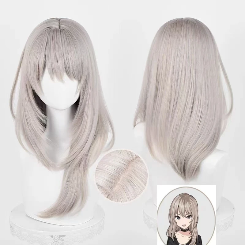 

Anime Momoka Kawaragi cosplay wig Cosplay Wigs Girls Band Cry Heat Resistant Synthetic Wigs with Rose net