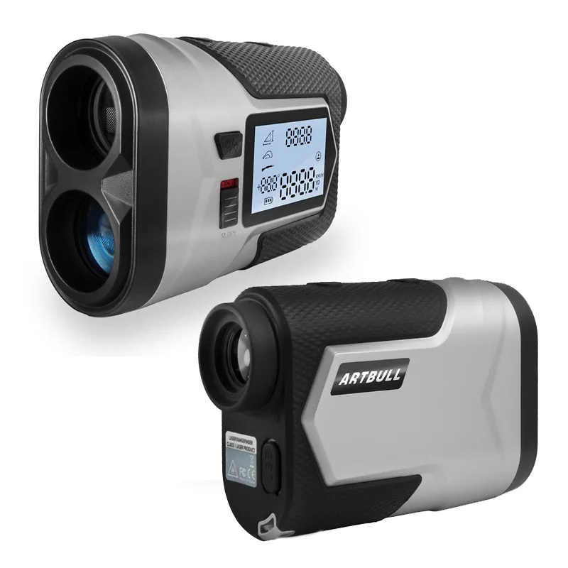 Imagem -05 - Recarregável Golf Laser Rangefinder Inclinação Ajustado Flag-lock Vibração Laser Medidor de Distância Telescópio para Caça 1200m 650m