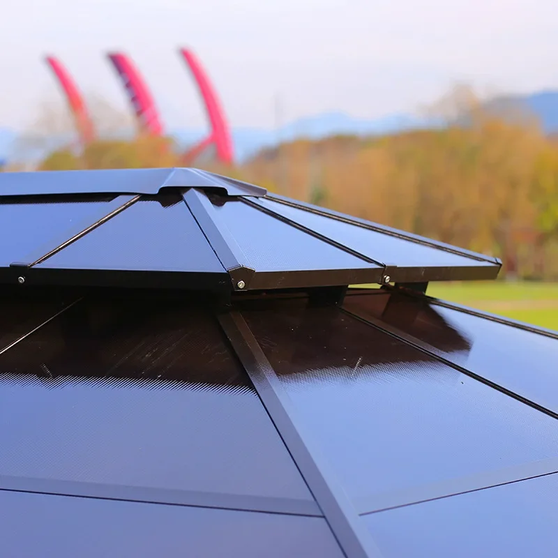 مظلة ترفيهية في الهواء الطلق، مظلة حديقة فيلا، فناء ذو مناظر طبيعية خلابة #4