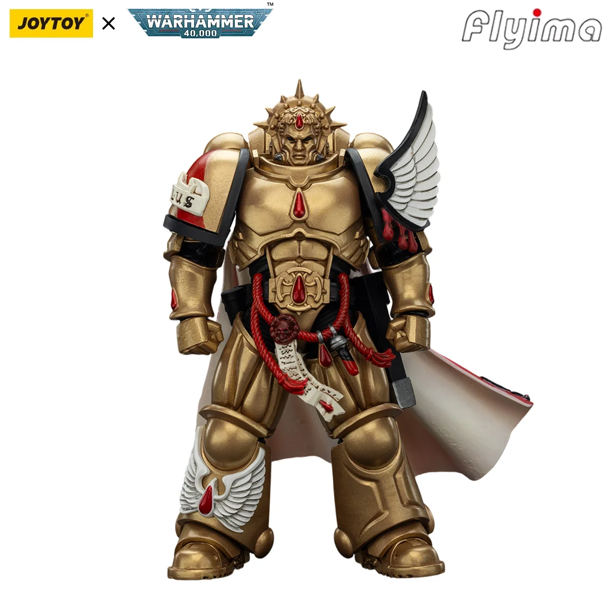 

[Pre-Order]JOYTOY Warhammer 40K 1/18 Action Figures Blood Angels Captain with Heavy Bolt Pistol & Power Sword Model Boy Gift