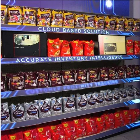 P1.2 P1.5 P1.875 P2 Indoor COB GOB LED Display Video Advertising Playing Equipment for Supermarket Storage Shelves