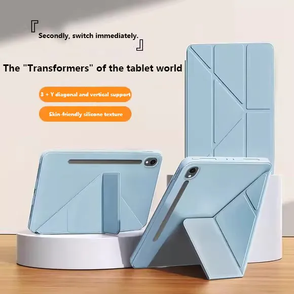 

Складной кожаный чехол-книжка для Samsung Galaxy Tab S10 Lite 10.9 дюймов 2025 SM-X400 X406