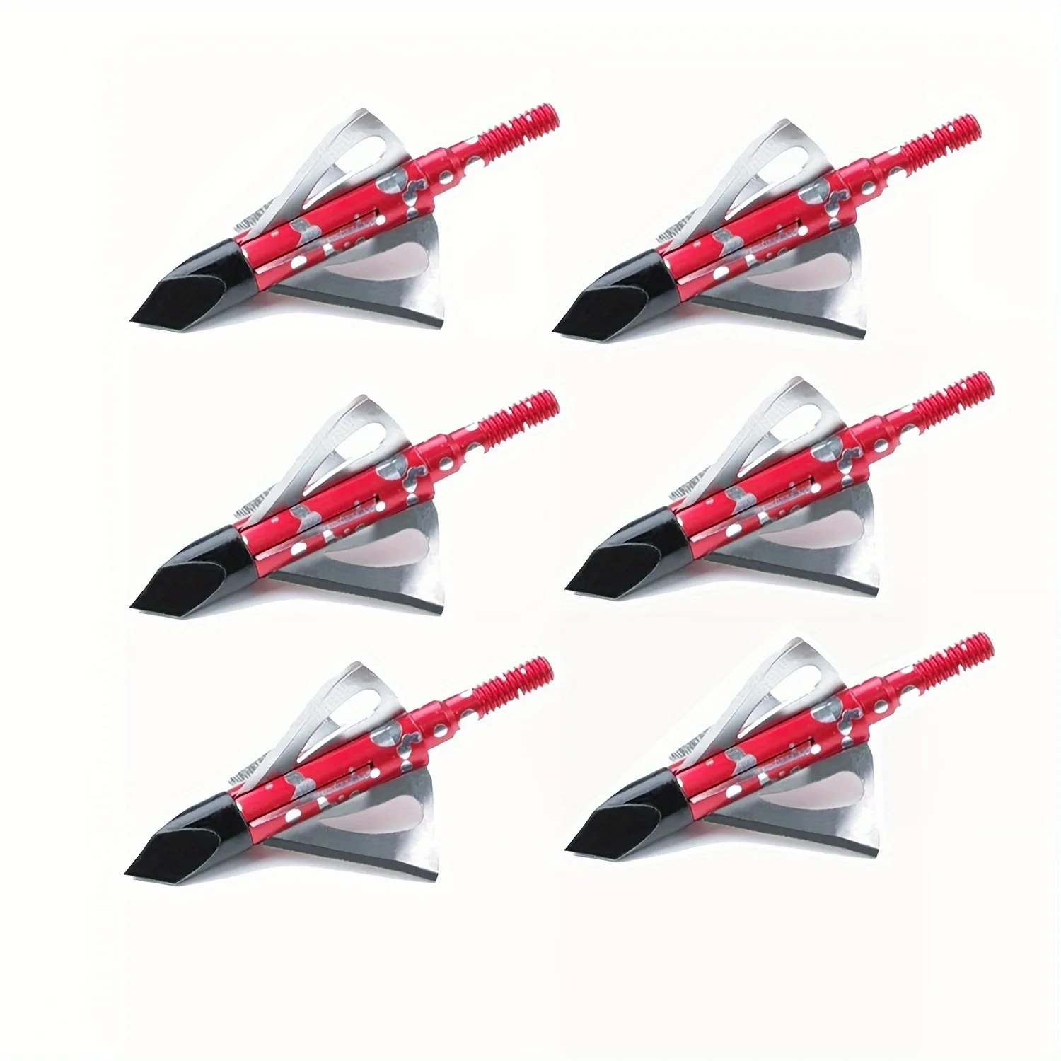 6 قطع من رؤوس السهام الثابتة ل - مراجعة Crossbow Bolt Broadhead وسعره