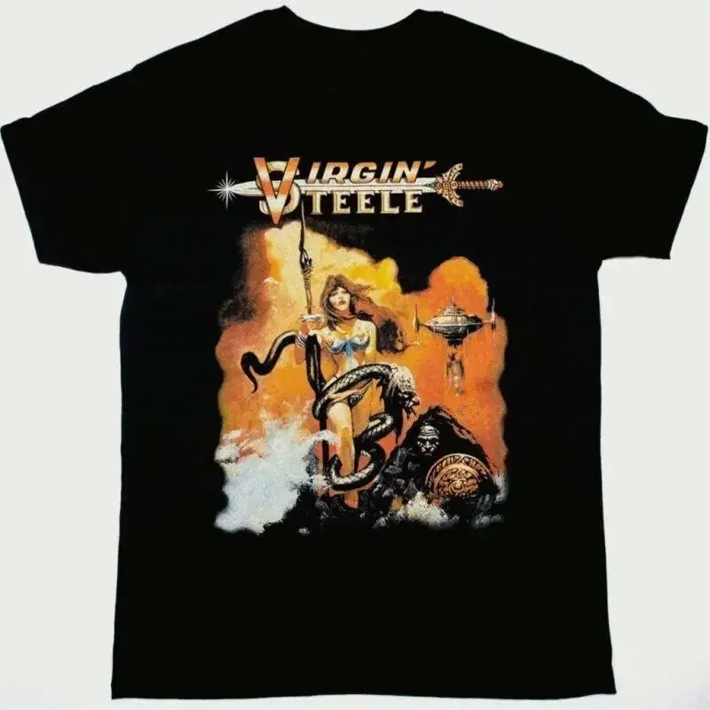 VIRGIN STEELE AGE OF CONSENT T-Shirt Short Sleevee Cotton Tee S-4 XL
