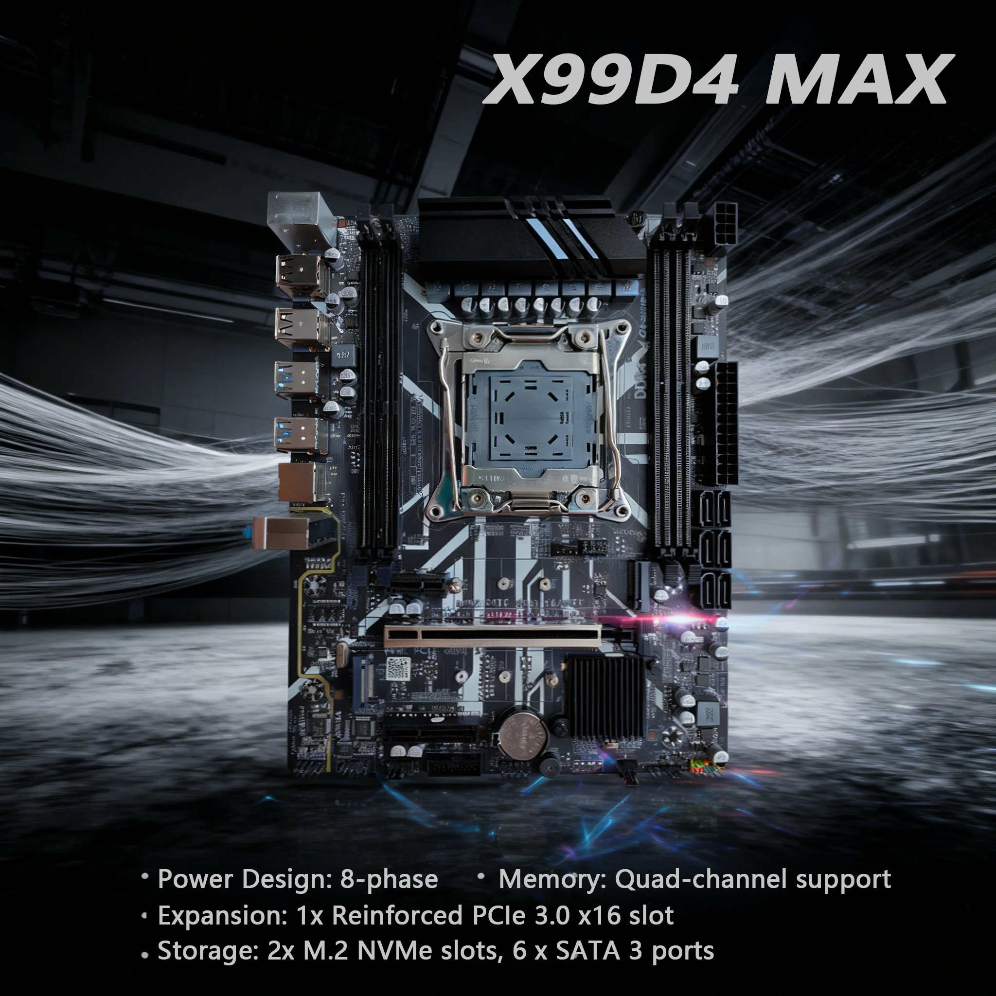 X99 Motherboard 8-P… - image