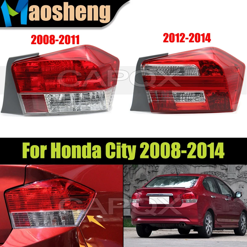 

Car Taillight Taillamp For Honda City 2008 2009 2010 2011 2012 2013 2014 Brake Light Rear Bumper Taillamps Tail Light
