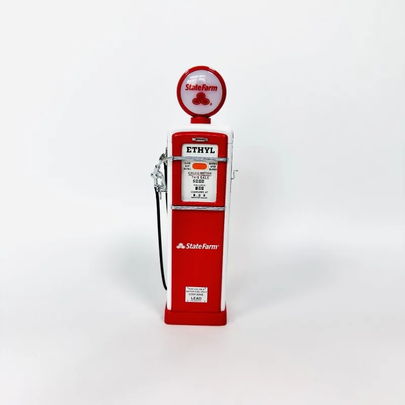 Diecast Model Car 1/12 Fuel Dispenser Scene Ornament Car ModeI Gas Station Toys for Boys