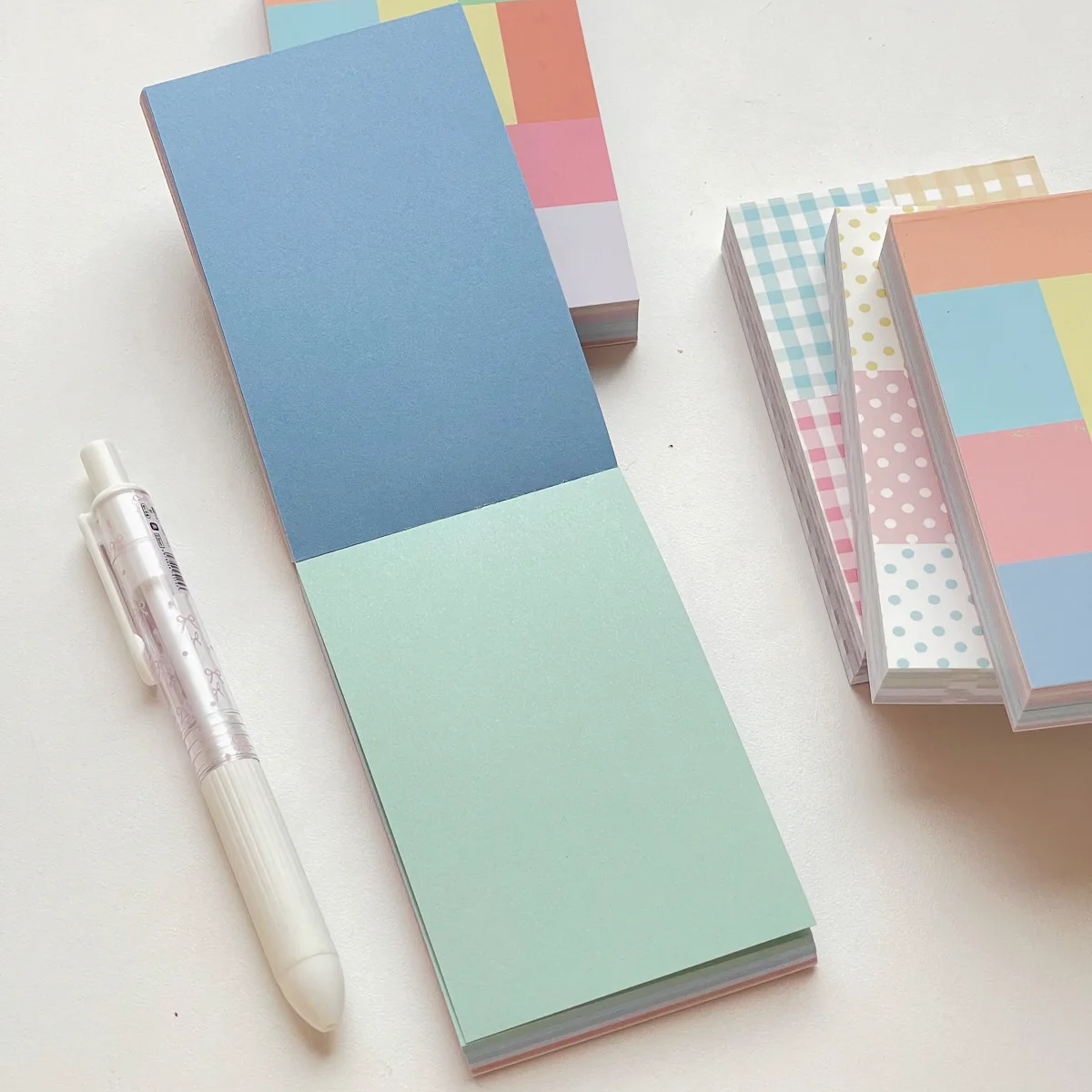 M5 Notizblock Memo-Pad im koreanischen Stil, gepunktetes Papier, Tagebuch, DIY-Planer, Tomaten-Notizblock, Dekorationszubehör, nicht klebend – Detail 6