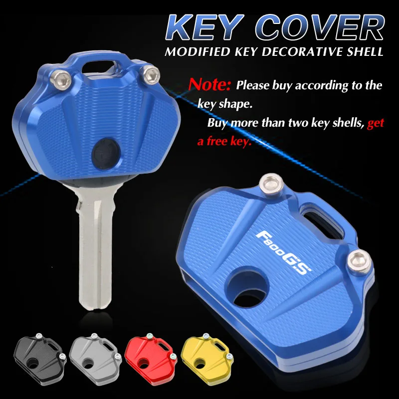 For BMW K1200R R1200RT K1300R S1000RR F650GS F800GS F800ST Motorcycle CNC Key Cover Case Shell Keys protection