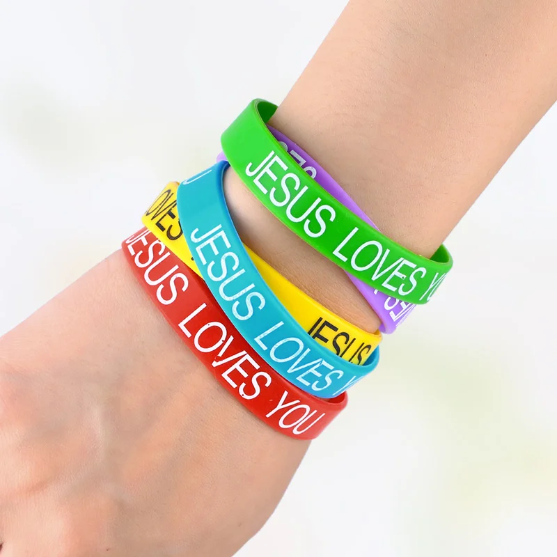 Cool Colorful Custom Silicone Bracelet \