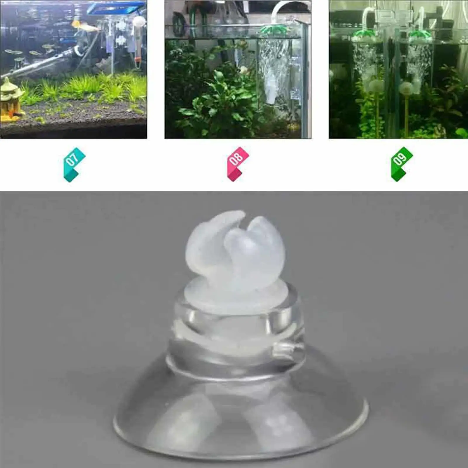 Fish Tank Air Pump Diffuser Splash-Proof Oxygenation Filter Hood Oxygen Bubbler Hood For Plant Shop Aquaculture Industry Outdoor - view 4
