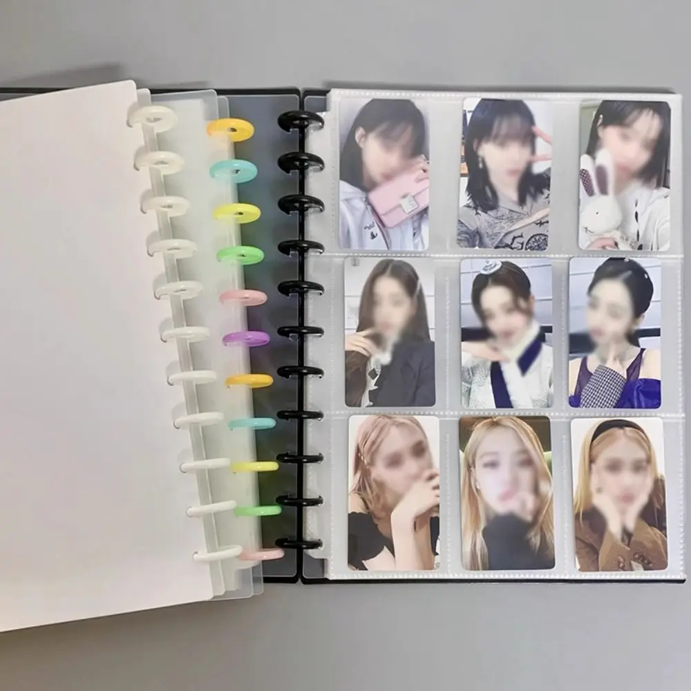 ألبوم صور متعدد الجيوب من INS مقاس 3 بوصات بطاقات Kpop Idol Collection Book Storage Photo Picture Case Star Chaser #1