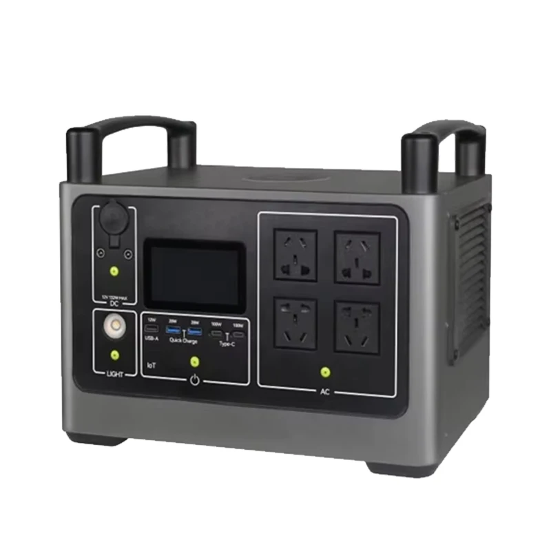 1920Wh Portable Outdoor Power Station Multi‑Purpose Power Supply For Home Backup Camping And Worksite