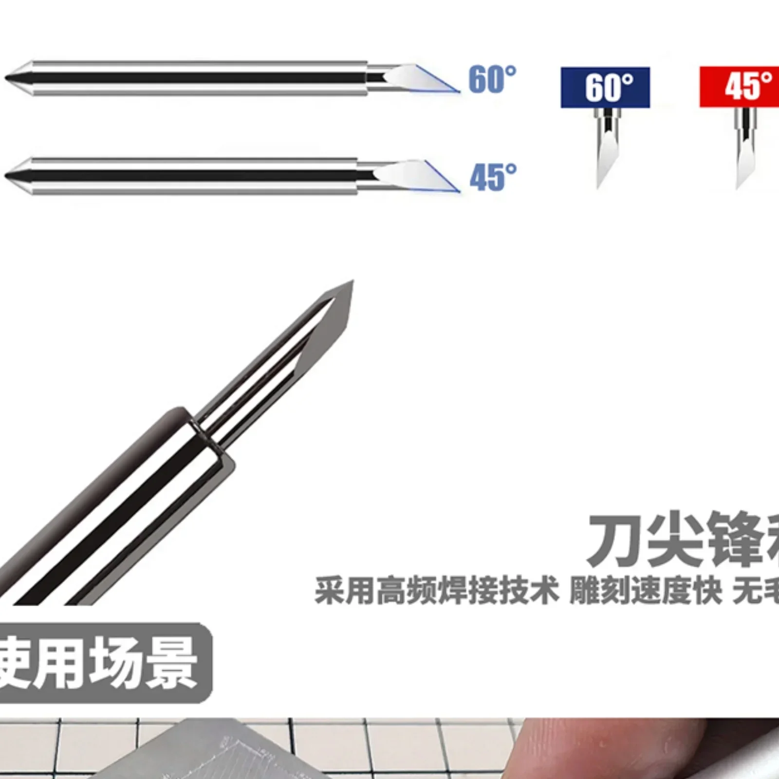 MSWZ MS-052 45°/60° Metal Tungsten Steel Thin Blade Pen Knife Assembly Model Building Tools for Model Hobby DIY