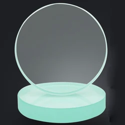 40-55mm High Borosilicate Sight Glass Strong Acid Alkali Resistance Tempered Glass Boiler Window Thickness 5/8/10/12/15/20mm