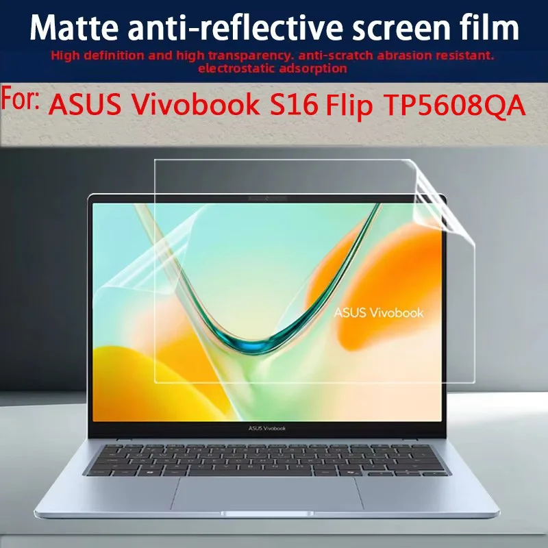 For ASUS Vivobook S16 Flip TP5608QA keyboard film touch laptop screen protective film anti-blue film anti-reflective film