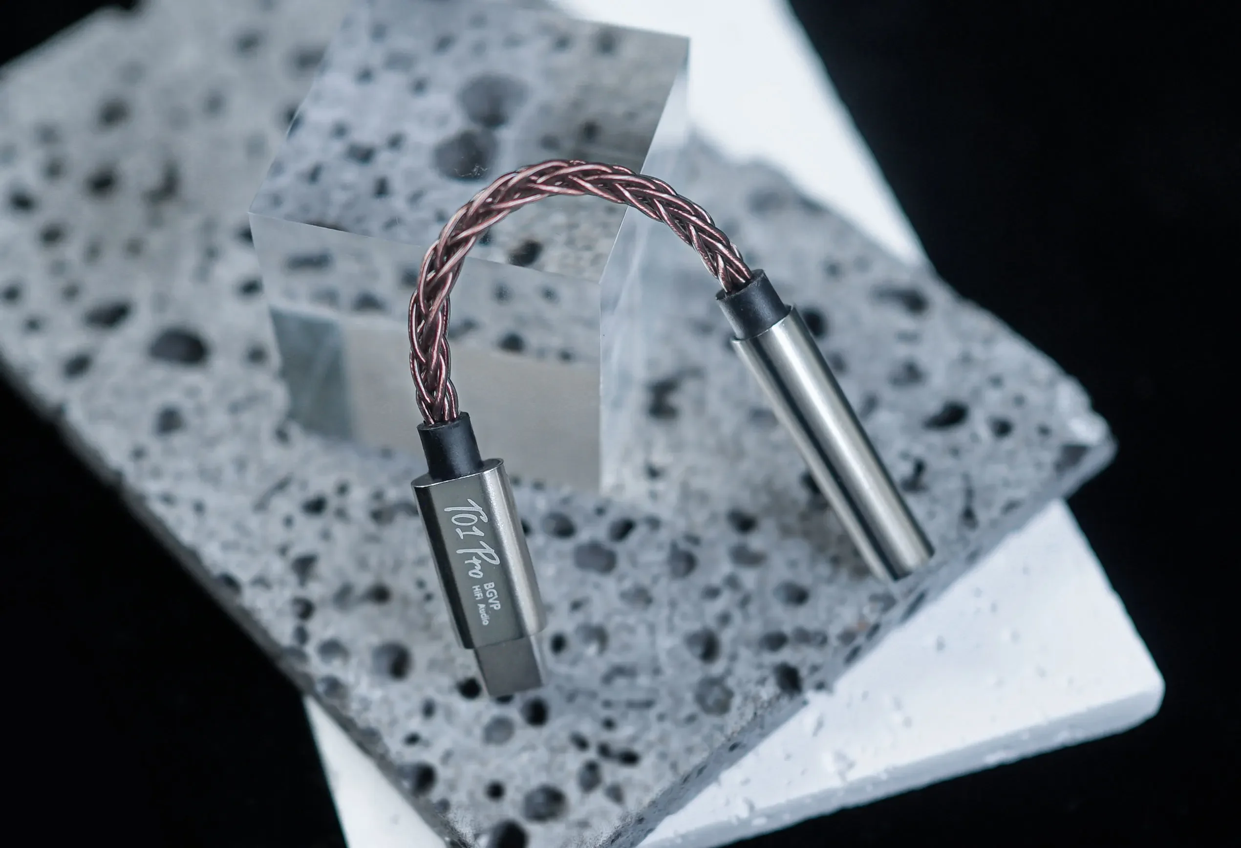 BGVP T01 PRO USB DACアンプ ハイレゾオーディオデコーディング HiFiヘッドホンアンプ CX31993 Type-C to 3.5mmケーブル 32bitデジタルデコーダー ギフト