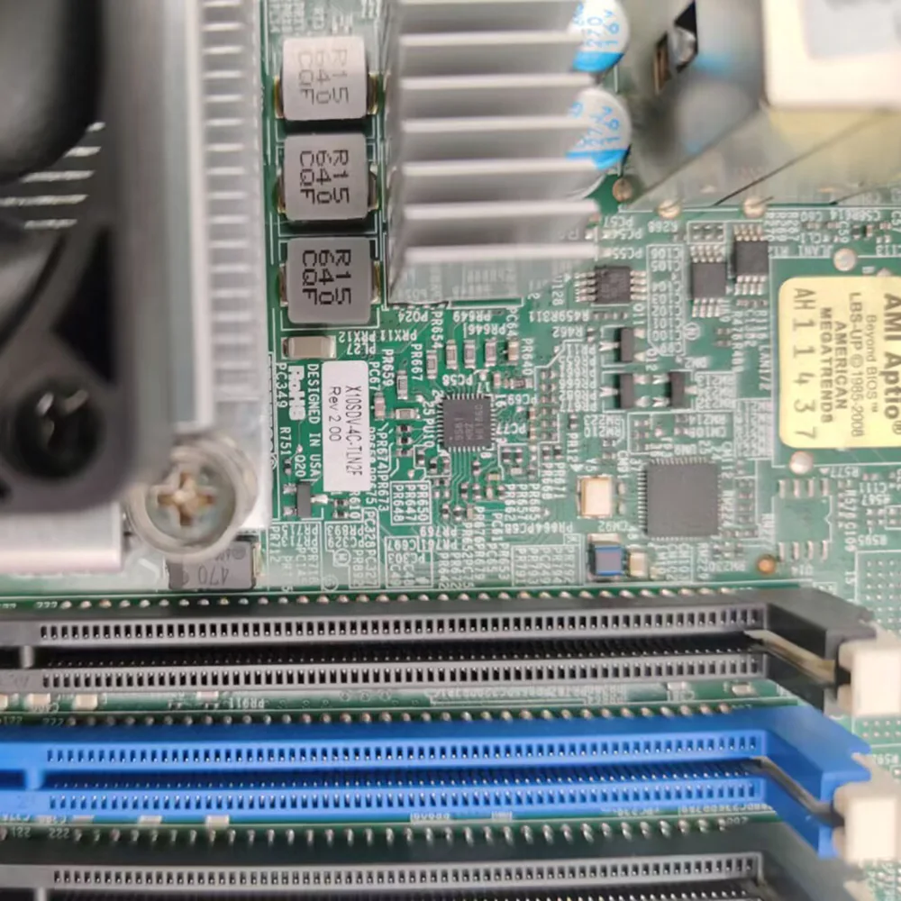 Scheda madre del server per Supermicro ITX XEON D1521 NAS X10SDV-4C-TLN2F