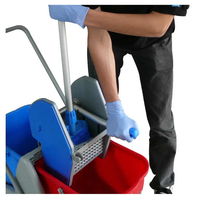 Cleaning Bucket Trolley Janitorial Cleaning Cart Trolley Janitor Cleaning Trolley