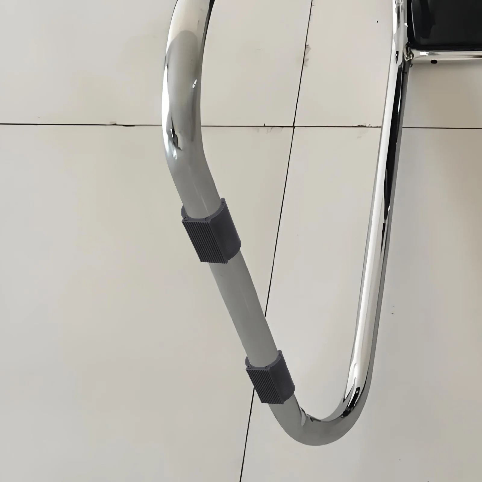 Braçadeiras de tubo de cadeira, 20 peças, plástico em forma de u, antiderrapante, suporte para deslizamento de chão, para escritório, jantar, bar, bancos, móveis, perna