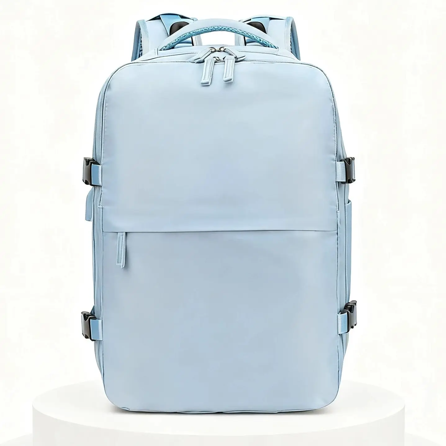 حقيبة ظهر للسفر قابلة للتوسيع سعة 35 لترًا، يمكن أن تستوعب أجهزة الكمبيوتر المحمولة مقاس 16/17 بوصة، وحقيبة ظهر مقاومة للماء، وحقيبة ظهر للمشي لمسافات طويلة، وحقيبة ترفيهية #1