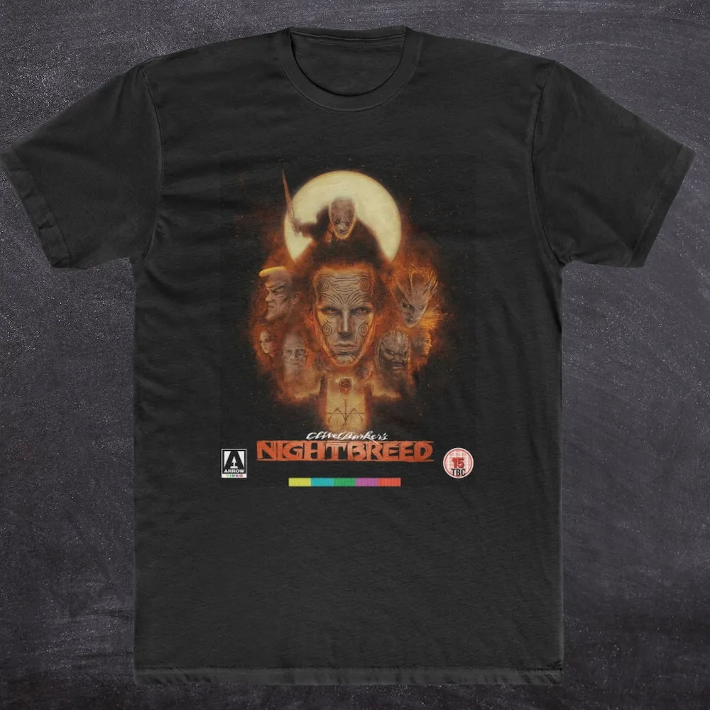 Nightbreed T Shirt Men'S Cotton Crew Cult Horror Film 1990 Cabal