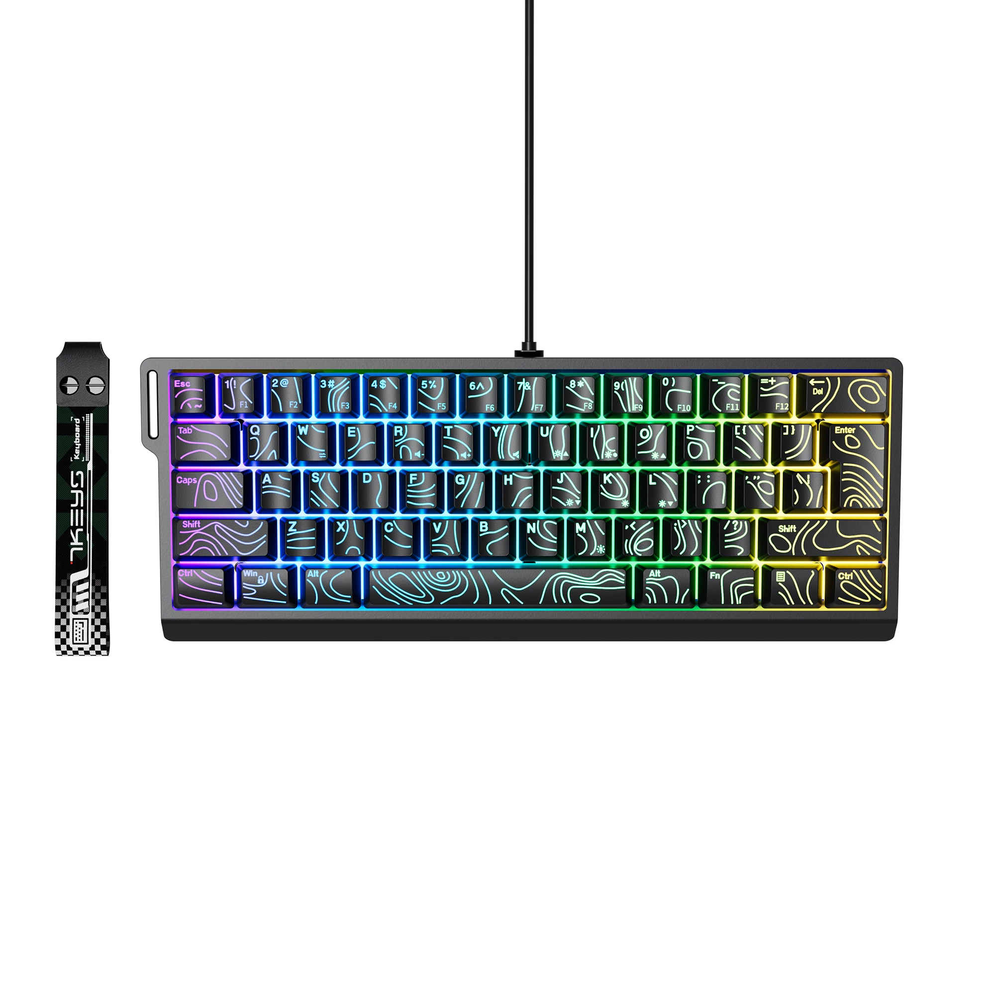 60% Wired RGB 61-Key Compact Gaming Keyboard image