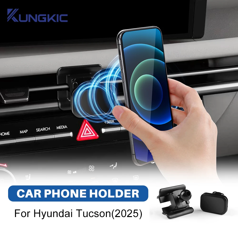 Do Hyundai Tucson NX4 2025 2026 2027 Magnetyczny uchwyt samochodowy na telefon Uchwyt na telefon do Tucson Uchwyt samochodowy na telefon