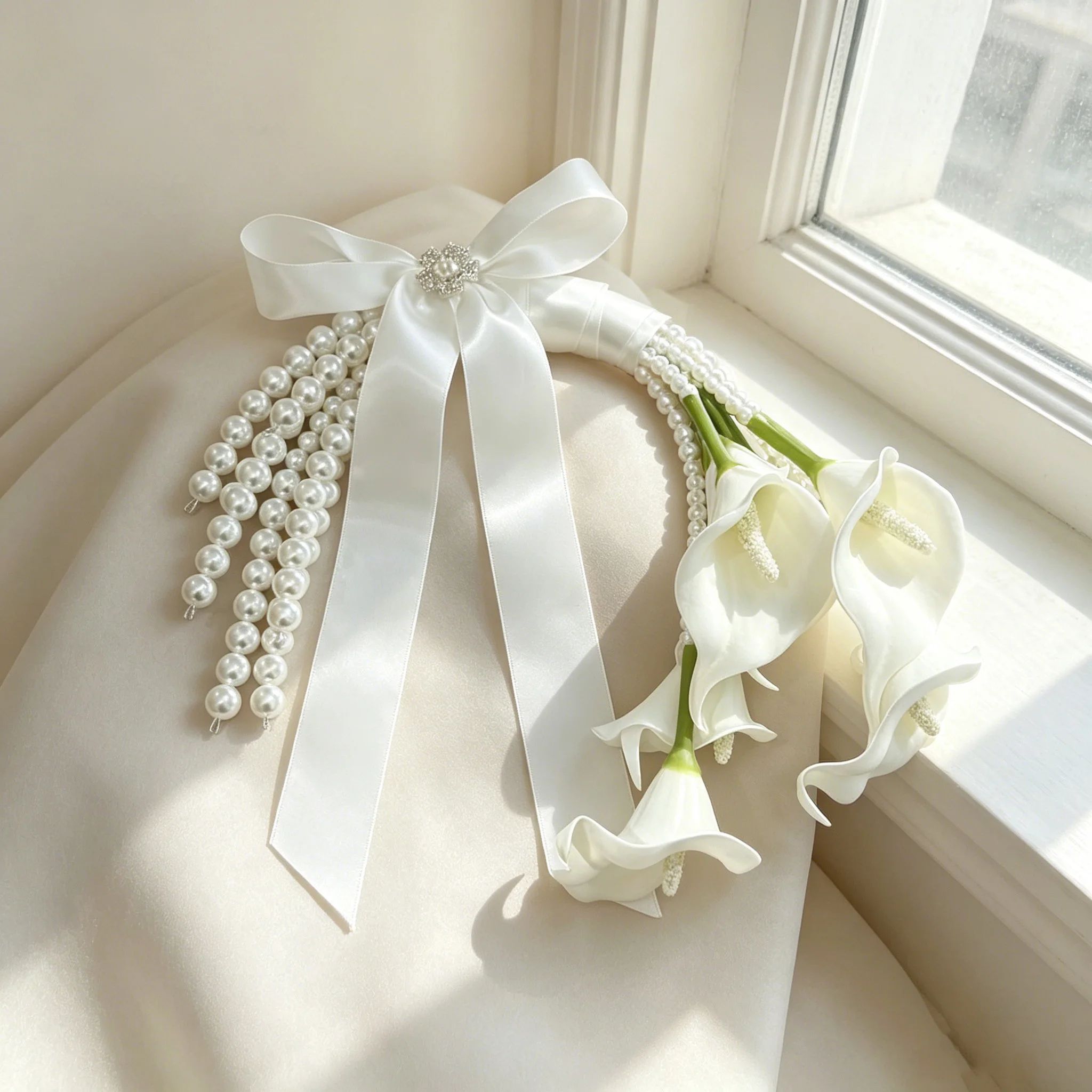 Rural Fresh and Natural Casual Floral Arrangement Lawn Simple and Plain Wedding Boutonniere image 3