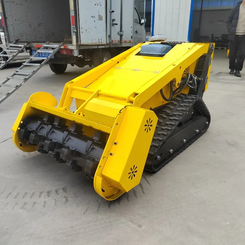 

[2026] Hot SaleDeposit ！Industrial&DIY Grade RC Radio-Controlled All-Terrain Lawn Mower Slope Crawler Tandem Mower With 4-stroke