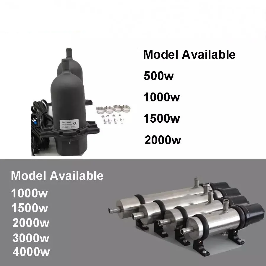 Imagem -06 - Gerador Diesel de Aquecedor de Jaqueta de Água Temperatura Constante Auto-circulação Start Preheater 1kw 2.3.4kw Aço Inoxidável