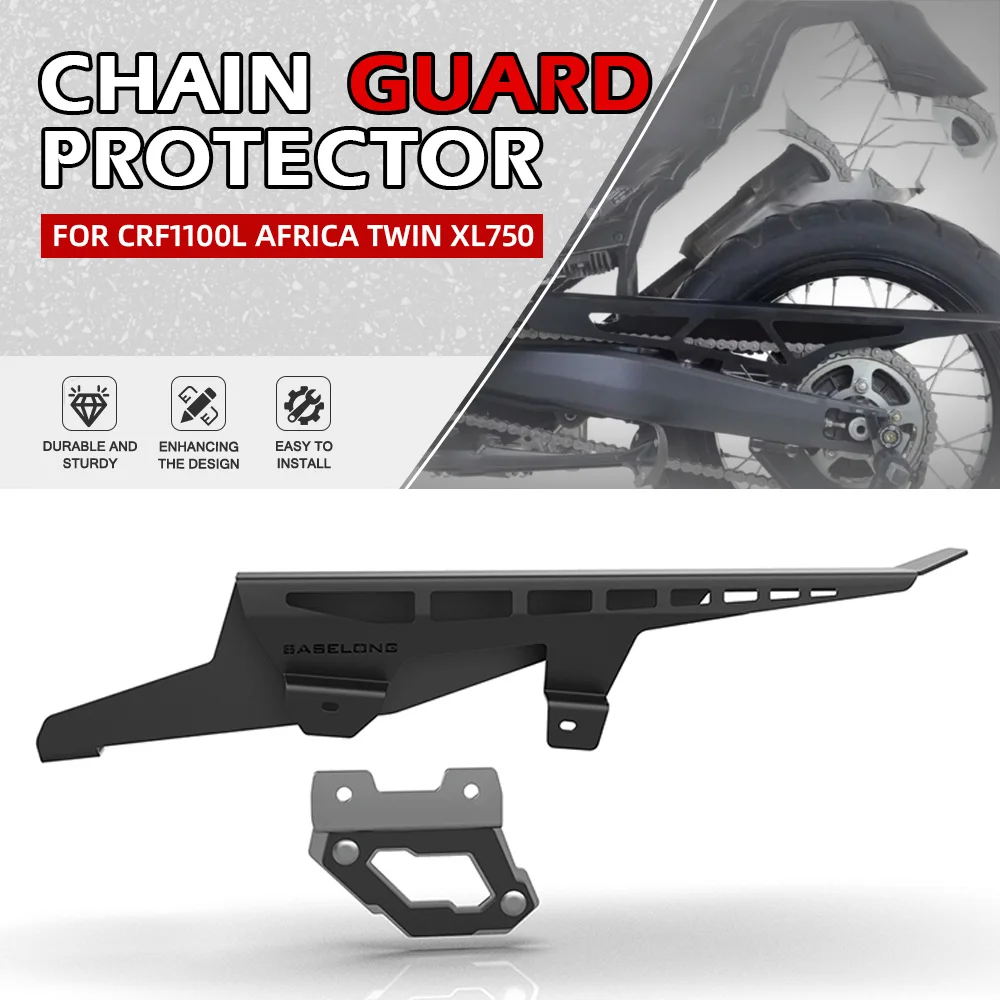 

For HONDA CRF1100L AFRICA TWIN DCT 2020-2021-2022-2023-2024 Motorcycle Chain Belt Guard Cover Protector XL750 TRANSALP 2023-2025