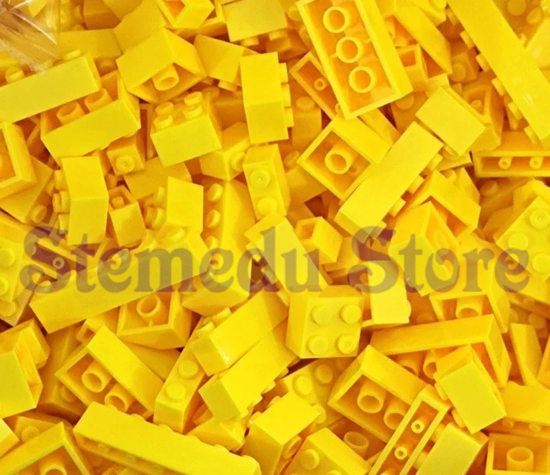 120 Stück Bausteine Bulk Lot Pack sortiert nach Farbe Ziegel Block platte Spielzeug kleine Partikel Bulk-kompatible Legoeds