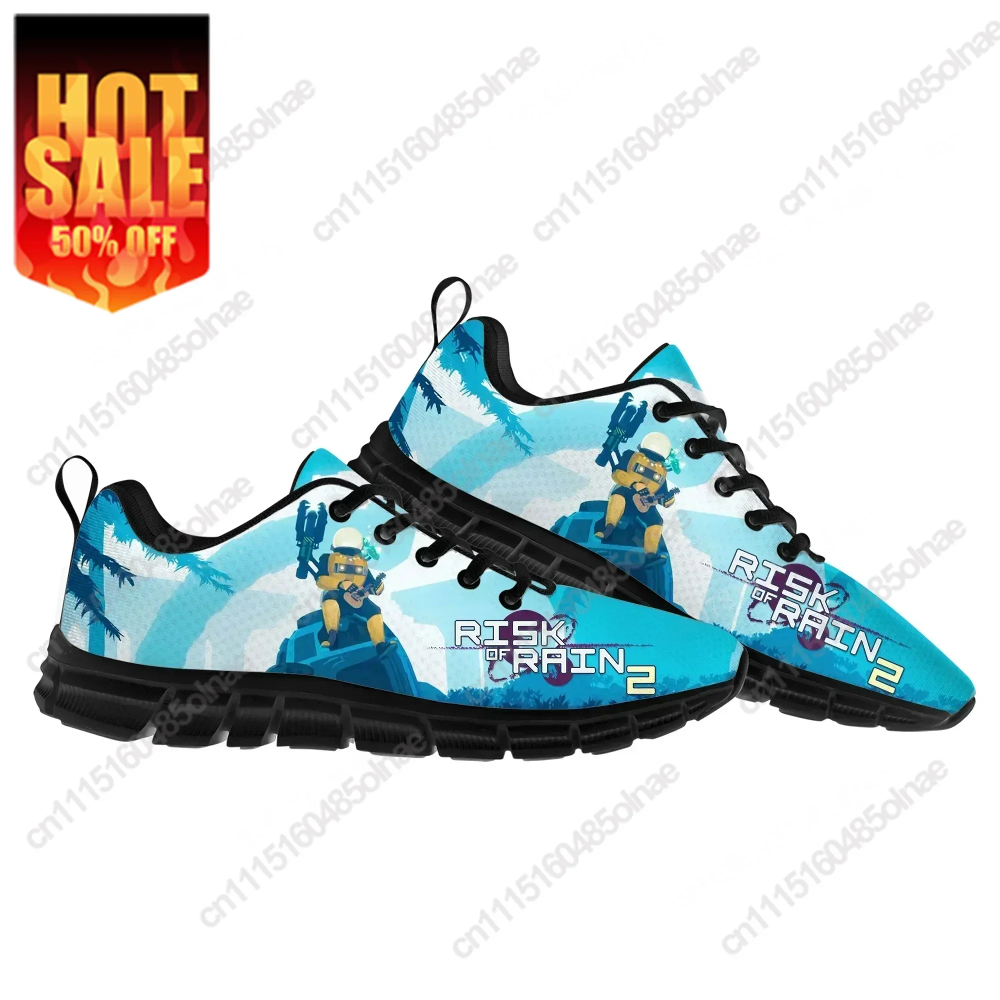 Risk Of Rain 2 Sports Shoes Cartoon Game Mens Womens Sneakers Fashion Sneaker Custom Built Shoes