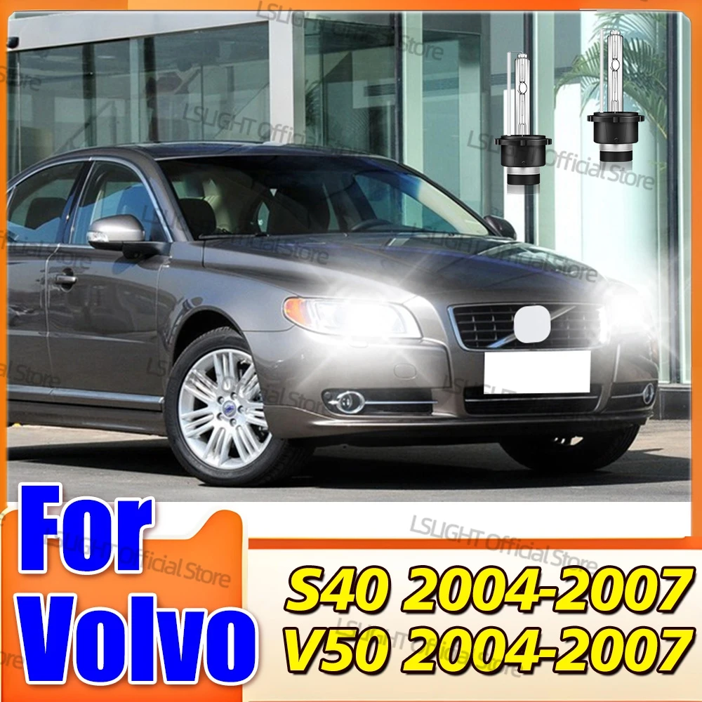 

2PCS HID Xenon D2 D2S 6000K 8000K 10000K For Volvo S40 V50 2004-2007 XC90 2002-2016 2005 2006 2007 2008 2009 2010 Headlight Bulb