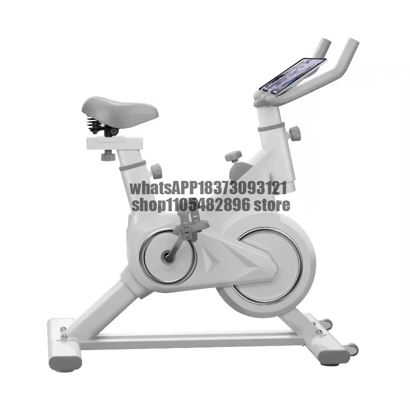Bluetooth Connected Spinning Bike, Adjustable Resistance With Data Tracking For Home Indoor Cycling Fitness Training