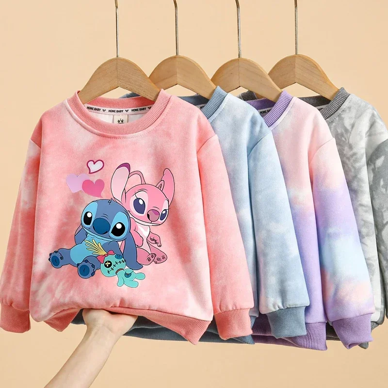 Blue Alien Dog Tops Sweaters Children Baby Long Sleeve Casual Clothes Boy Girl Sweatshirt Clothing Fall Hood Sweat Shirts Gift
