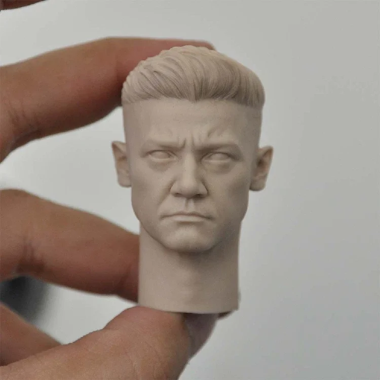 1/6 Die Cast Resin Picture Model Assembly Kit Eagle Eye Exquisite Head Carving (55mm) Unpainted Free Shipping