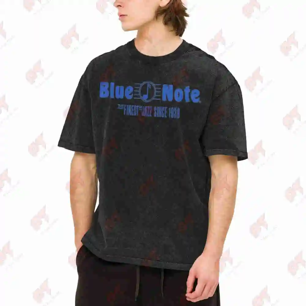 Blue Note Jazz Since 1939 Vintage Washed Tee Pure Cotton T-Shirt