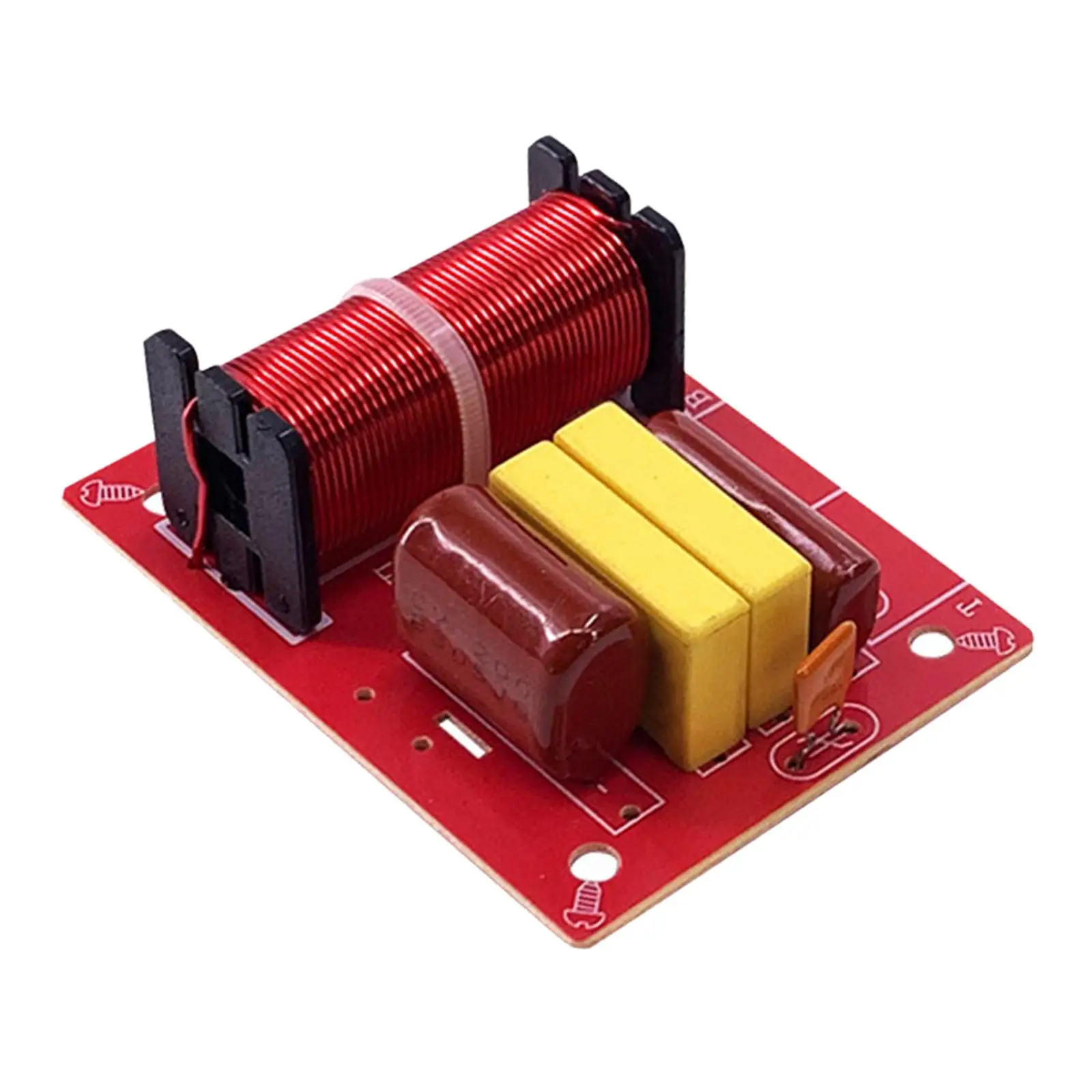 Crossover Filter Low Loss Large Load Capacity Speaker Crossover for Sound Quality Upgrade