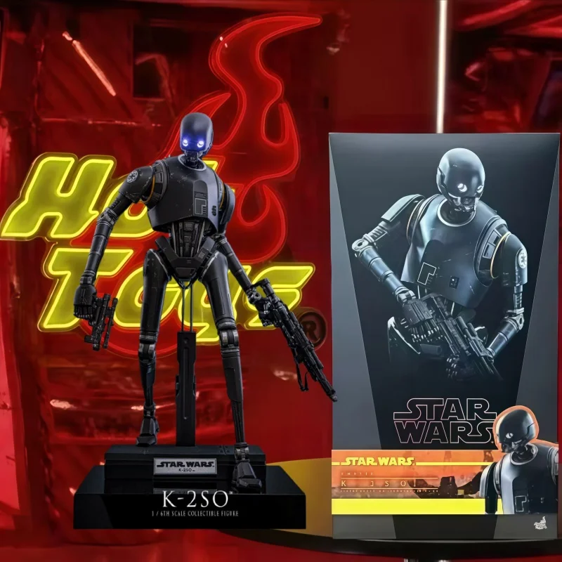 

Оригинальные HOTTOYS HT 1/6 TMS156 Звездные войны Andor Season II K-2so Safety Robot Фигурки 12-дюймовая масштабная Коллекционная модель игрушки
