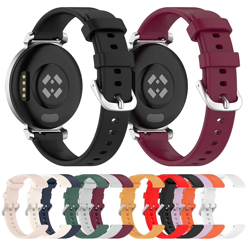 14mm Replacement Bands for  Lily 2 Quick Release Silicone Watch Bands Replacement Wristband for Women Men