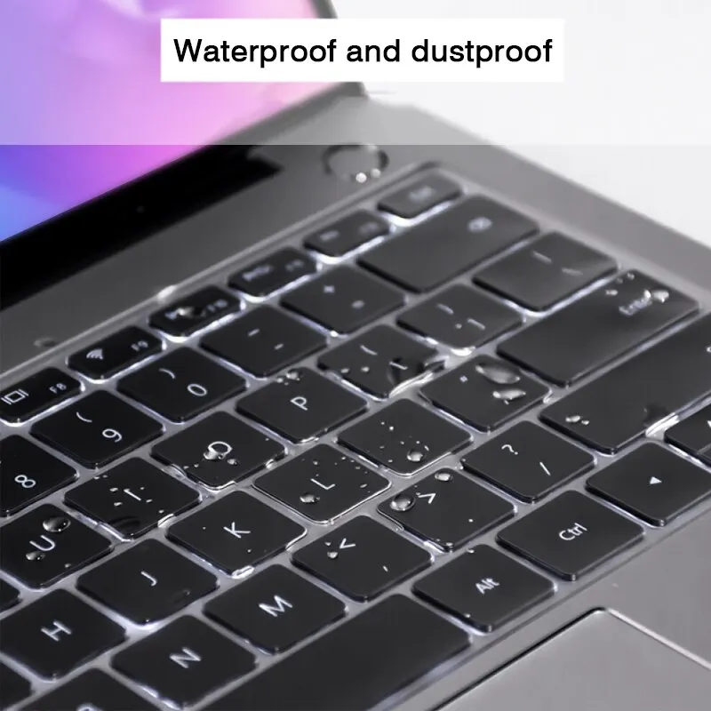 Copritastiera Trasparente In TPU Per MacBook Air/Pro 13-15" – Layout EU, Impermeabile E Antigraffio - 4