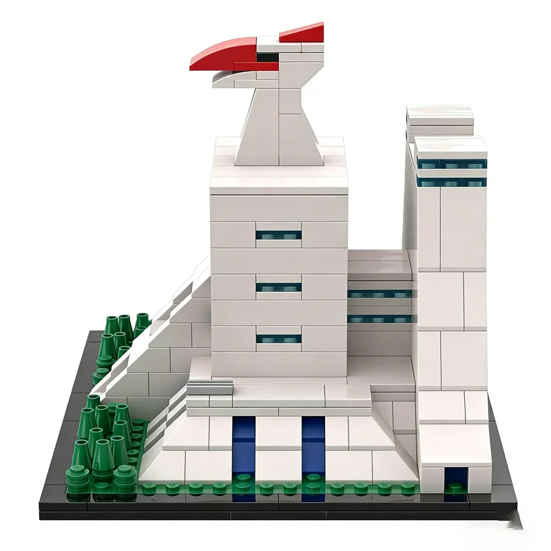 ตัวต่อ MOC Architecture Voltes V Big Falcon จำนวน 455 ชิ้น ของเล่นแบบประกอบเอง สร้างสรรค์ ไอเดียสร้างสรรค์ ของขวัญคริสต์มาส