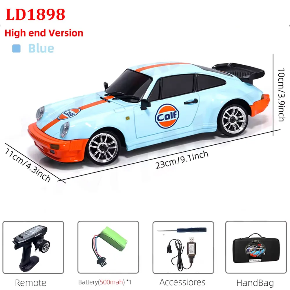 

Новый радиоуправляемый автомобиль LDRC LD1898 1/18 Профессиональный RC Drift с дистанционным управлением GT 911, высокоскоростные автомобили, гоночные машинки для мальчиков, игрушки, детские подарки