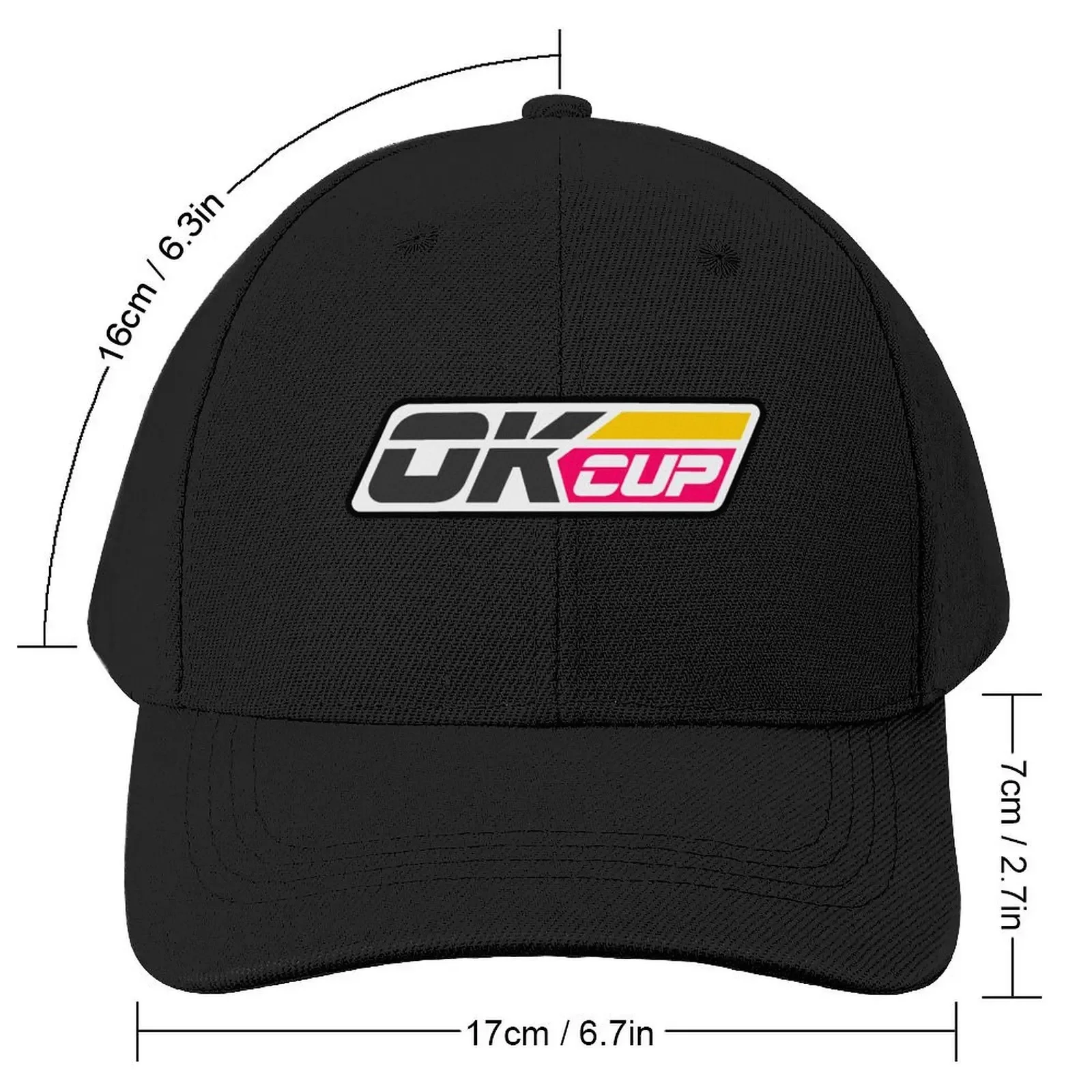 OK Cup basic logo Baseball Cap designer cap Christmas Hat Beach Fishing cap Hats Man Women's