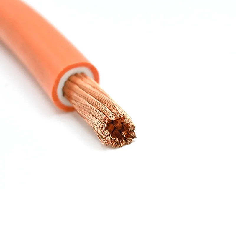 Orange Double Sheath Flexible DC Welding Cable 16mm² 25mm² 35mm² 50mm² 70mm² 95mm²