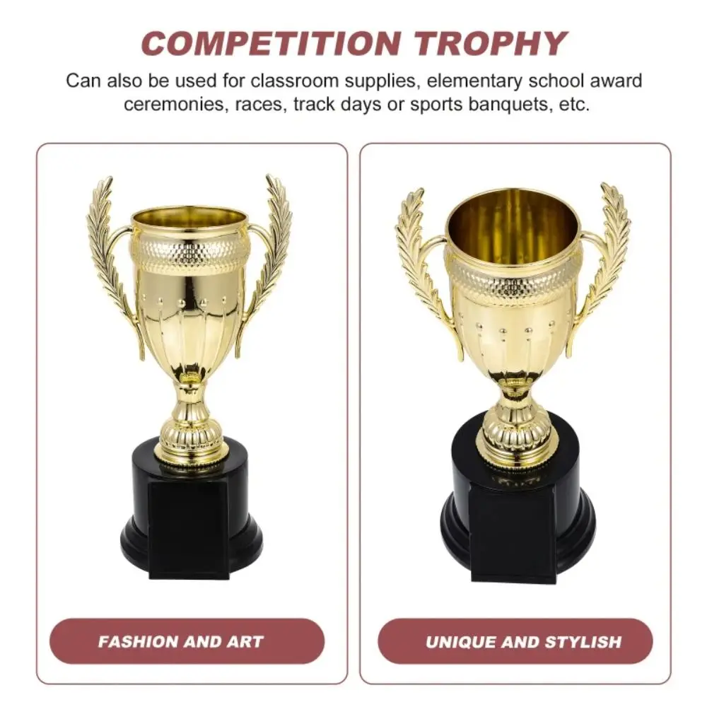 Children's Trophy Awards Plastic Model School Rewarding Supply Winner Award Trophy Toy Competition Soccer Small Prize Cup