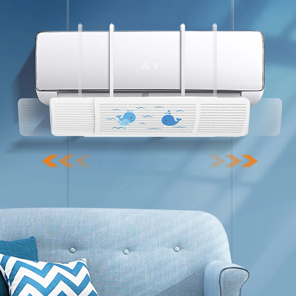 Easy Installation Adjustable Deflector Airflow Management Longevity Of Belongings No Tools Required Enhance Airflow Distribution